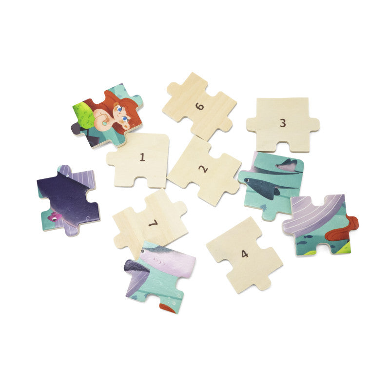 Jigsaw Puzzle 24 piese - Viata marina, Viga